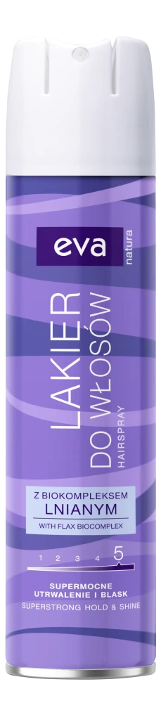 EVA NATURA Lakier do włosów supermocne utrwalenie i blask